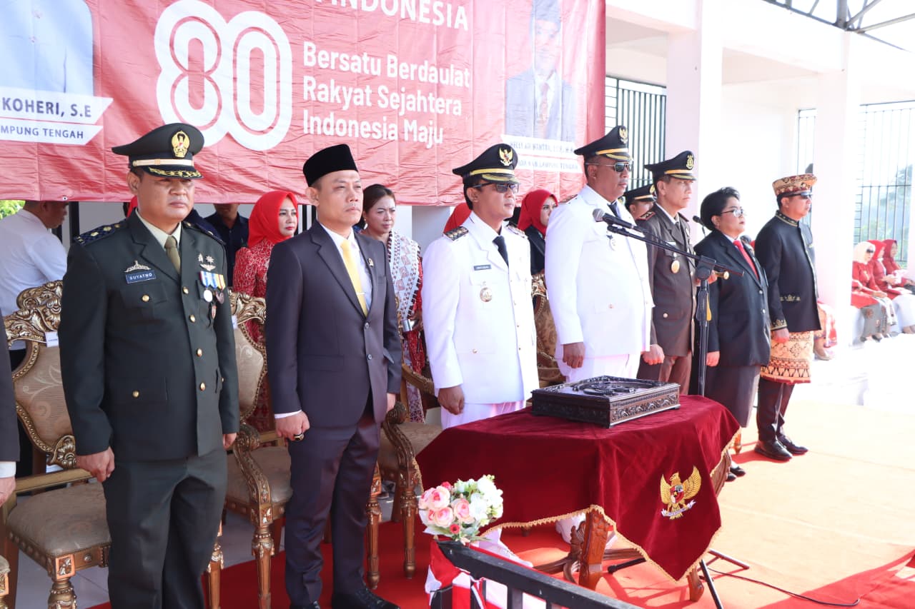 Semangat 80 Tahun Kemerdekaan, Ardito Ajak Lampung Tengah Songsong Indonesia Emas