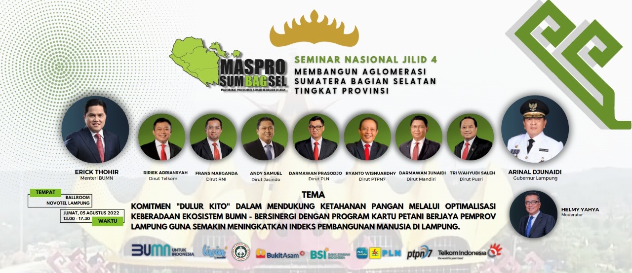 Maspro Akan Selenggarakan Seminar Nasional Jilid 4 di Lampung
