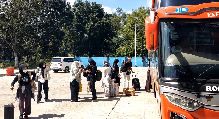 Arus Mudik Lebaran 2026 Di Terminal Mulyojati Metro Mulai Terasa, Bus Bantuan Mulai Disiapkan
