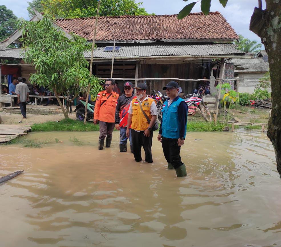 BPBD: Puluhan Rumah di Talang Batu Mesuji Masih Tergenang Banjir