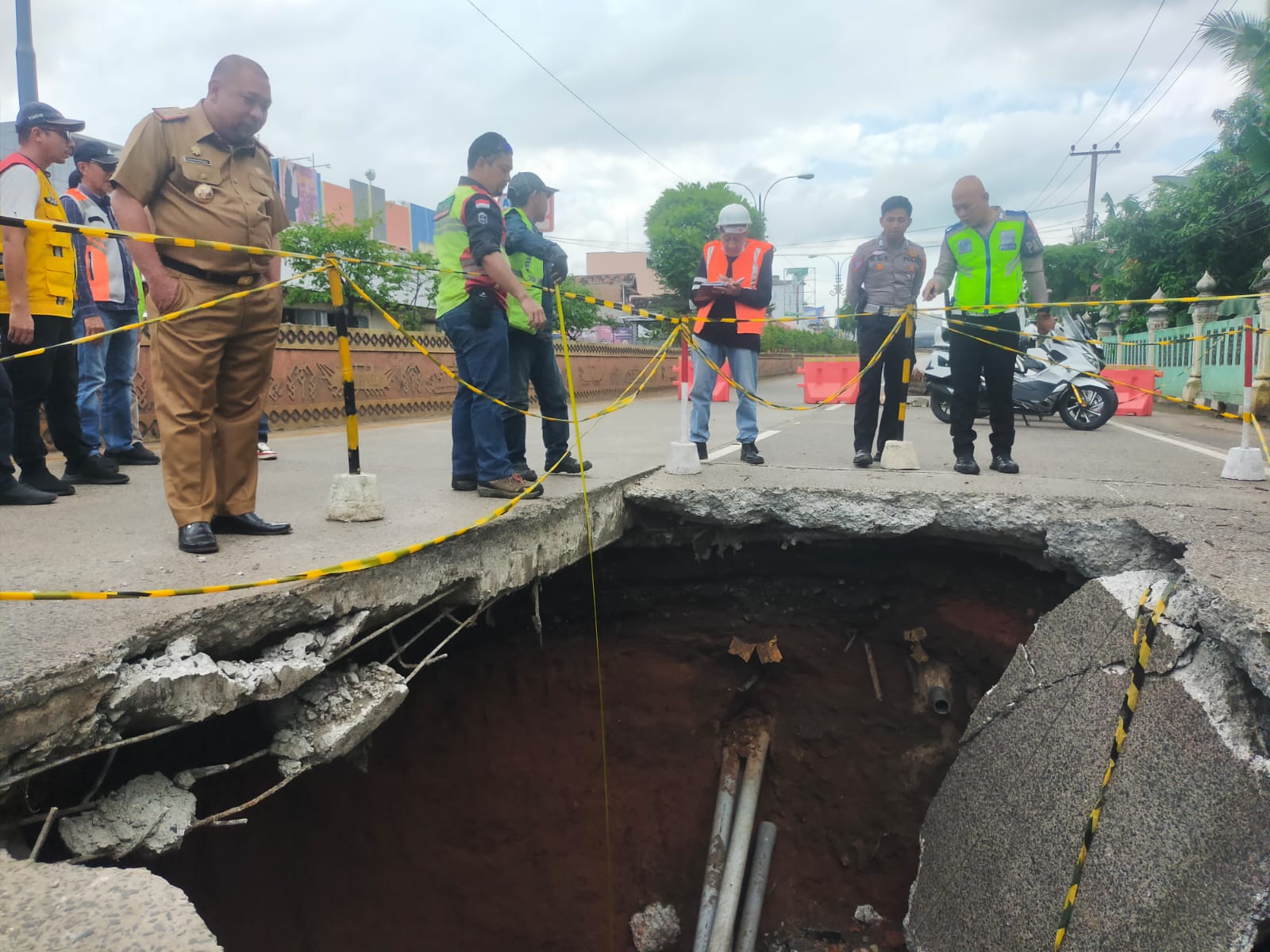 Pelaksana Jalan Negara wilayah II Lampung, Akui Minim Anggaran Pemeliharaan dan Perbaikan Jalan di Lampura