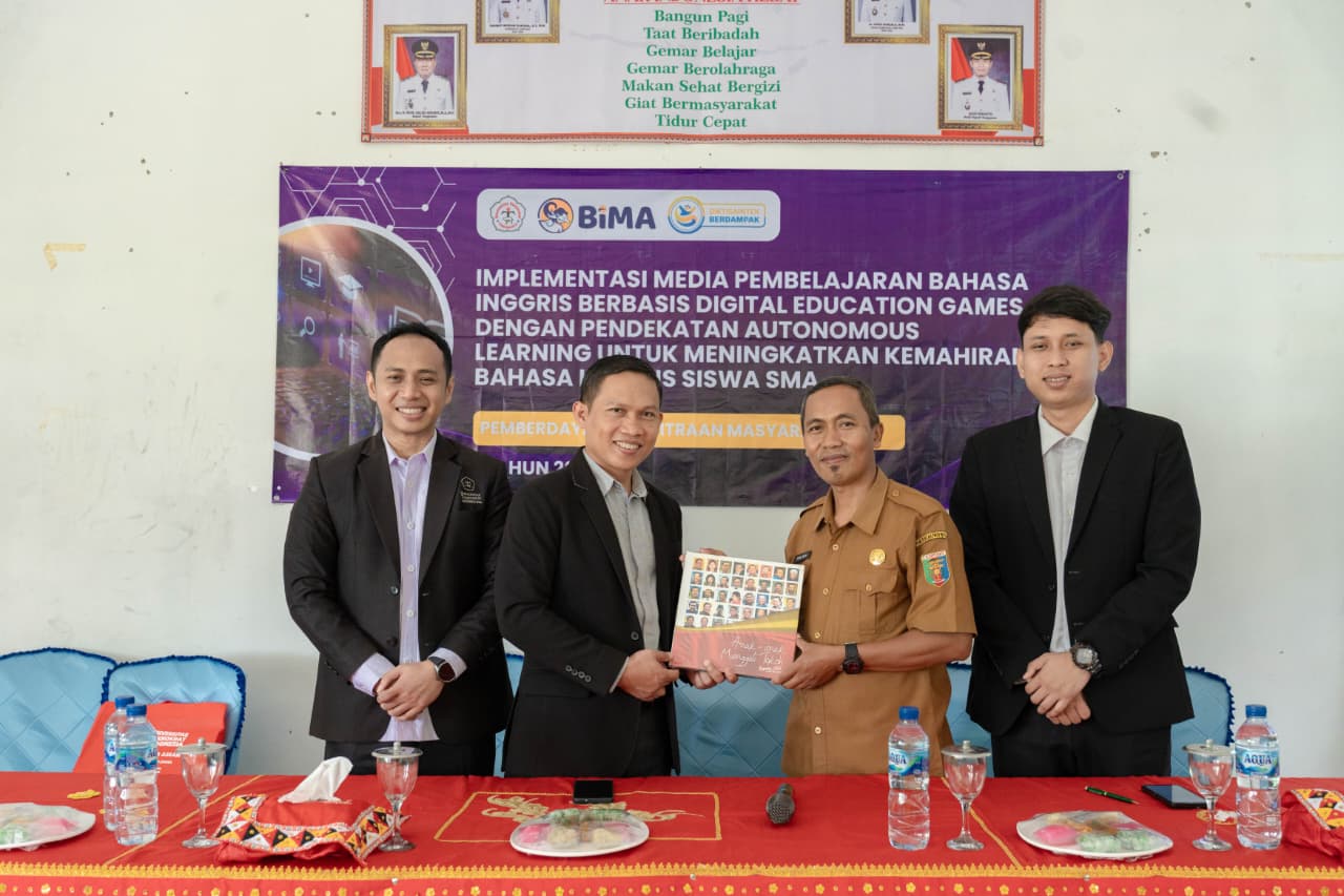 Dosen Teknokrat Laksanakan Kampus Berdampak di SMAN 1 Sumberejo Tanggamus 