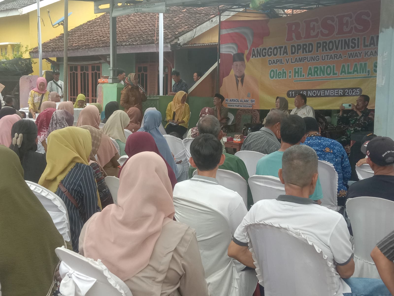 Reses Tanpa Persiapan, Warga Bumiraya Kecewa