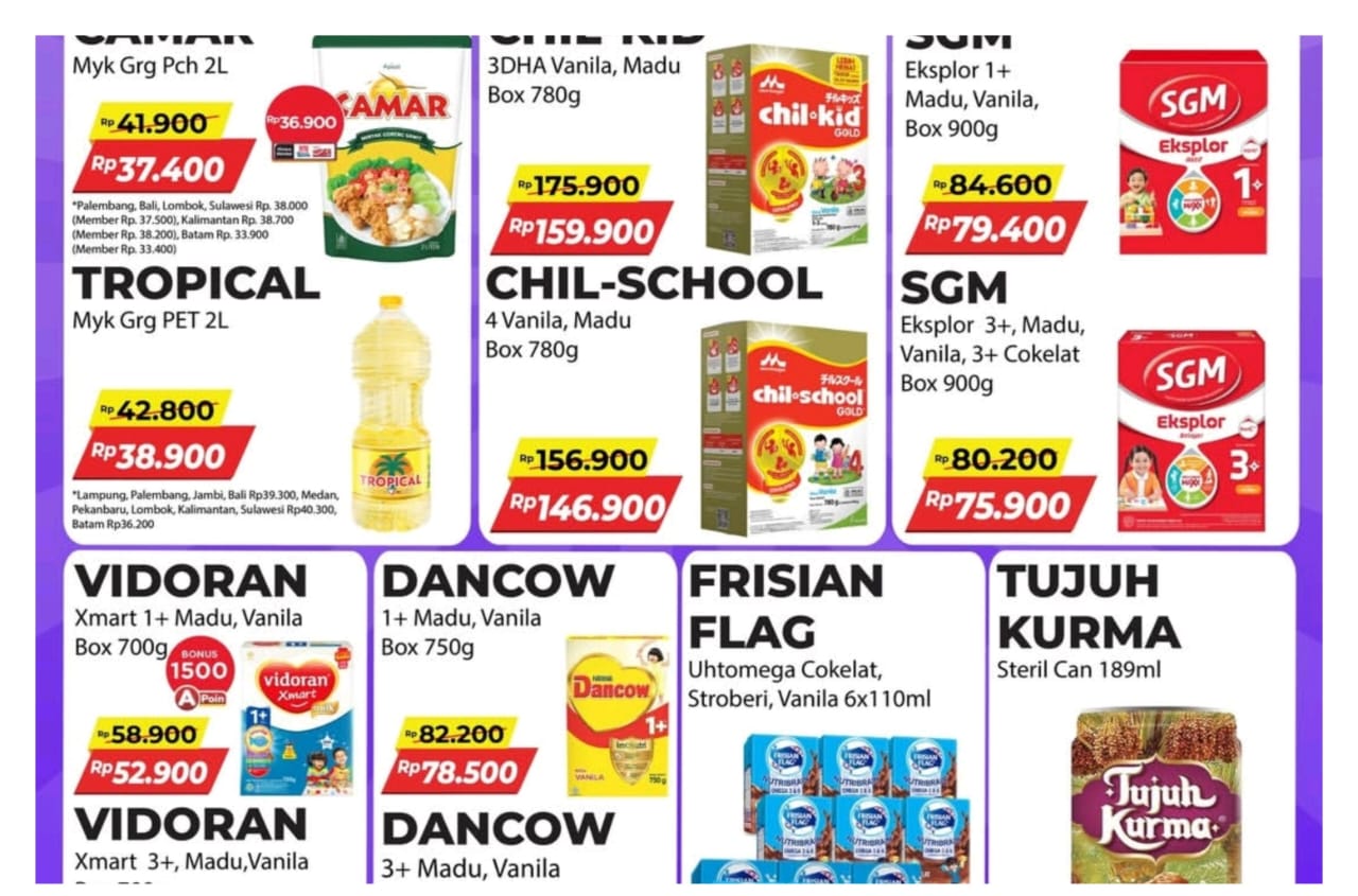 Penyelamat tanggal tua! Promo Alfamart 16-23 Desember 2025, Program Paling Murah Sejagad Double A-Poin