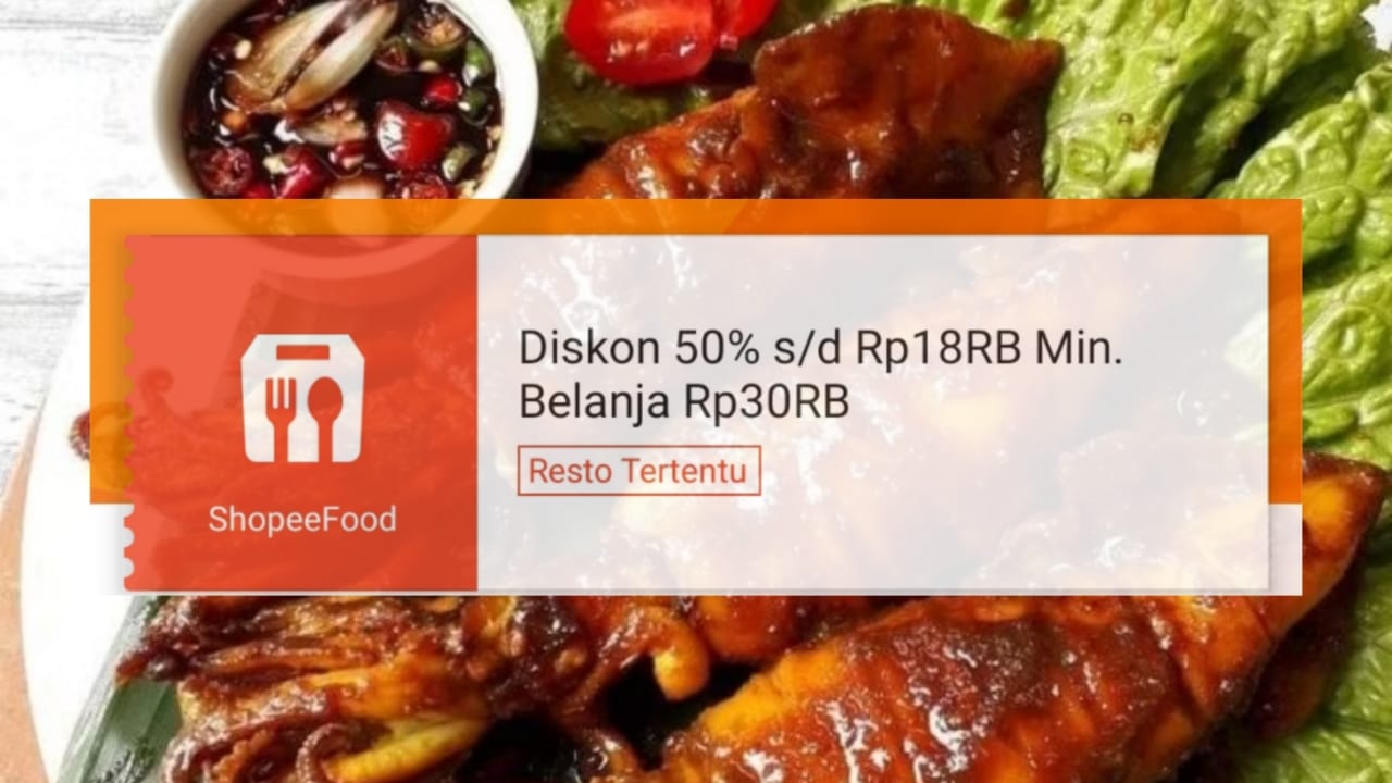 Diskon Sarapan 50 Persen di ShopeeFood Khusus Hari Ini, Klaim Vouchernya!