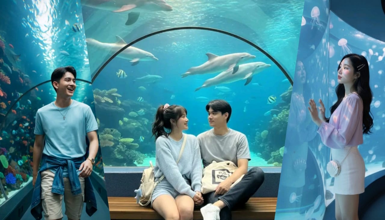 Prompt Gemini AI Untuk Foto Estetik di Aquarium