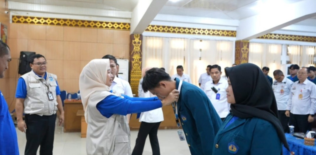 Kunjungi Pelepasan KKN MBKM I di Lampura, Rektor Unila Sampaikan Pesan Ini  