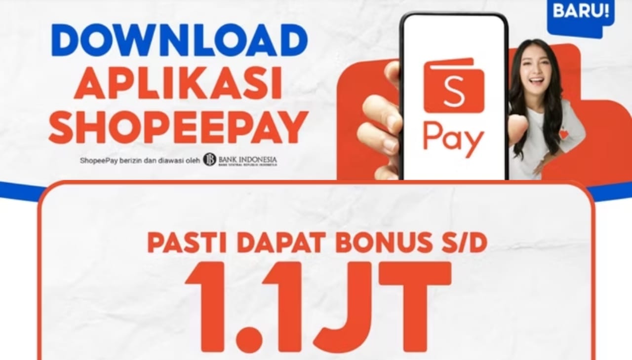 Modal Kuota Bisa Dapat Bonus Hingga Rp1,1 Juta di Aplikasi ShopeePay, Ini Kode Referalnya