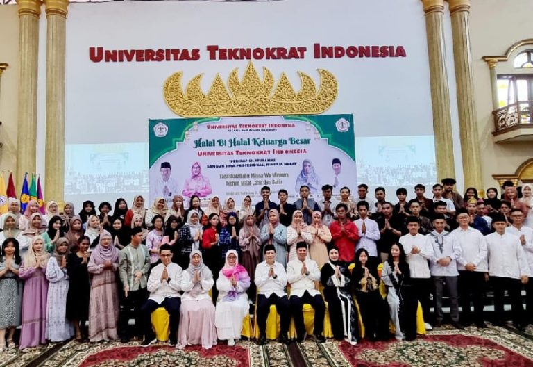 Pererat Silaturahmi, Universitas Teknokat Indonesia Gelar Halalbihalal