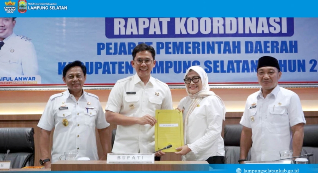 Bupati Egi Tunjuk Intji Indriati Sebagai Plt Kadis Pariwisata, Perkuat Pengembangan Sektor Pariwisata Lamsel 