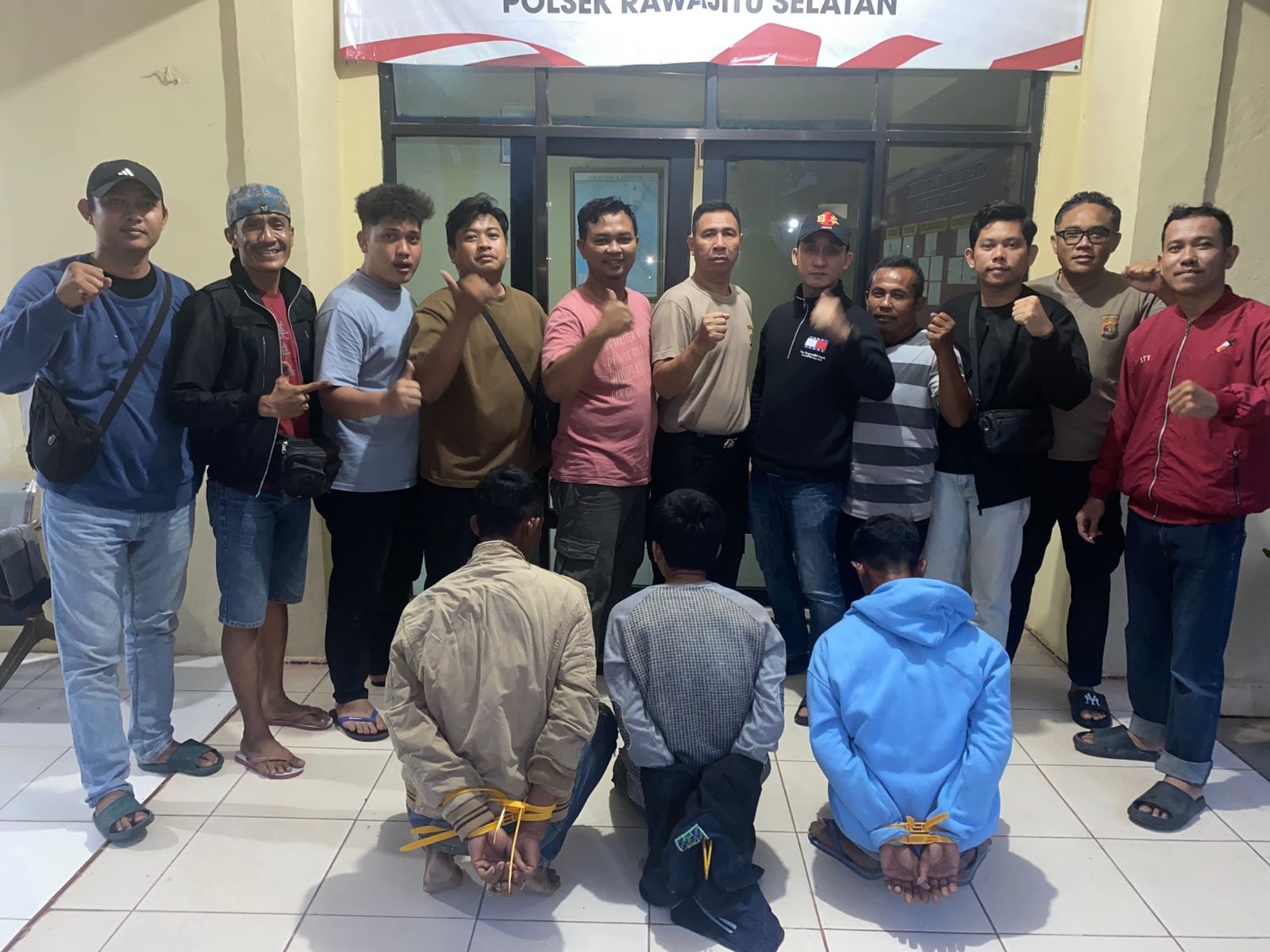 Gerebek Rumah di Rawajitu Timur, Polisi Tulang Bawang Tangkap 3 Pelaku, Sita Senpi Rakitan dan Narkoba