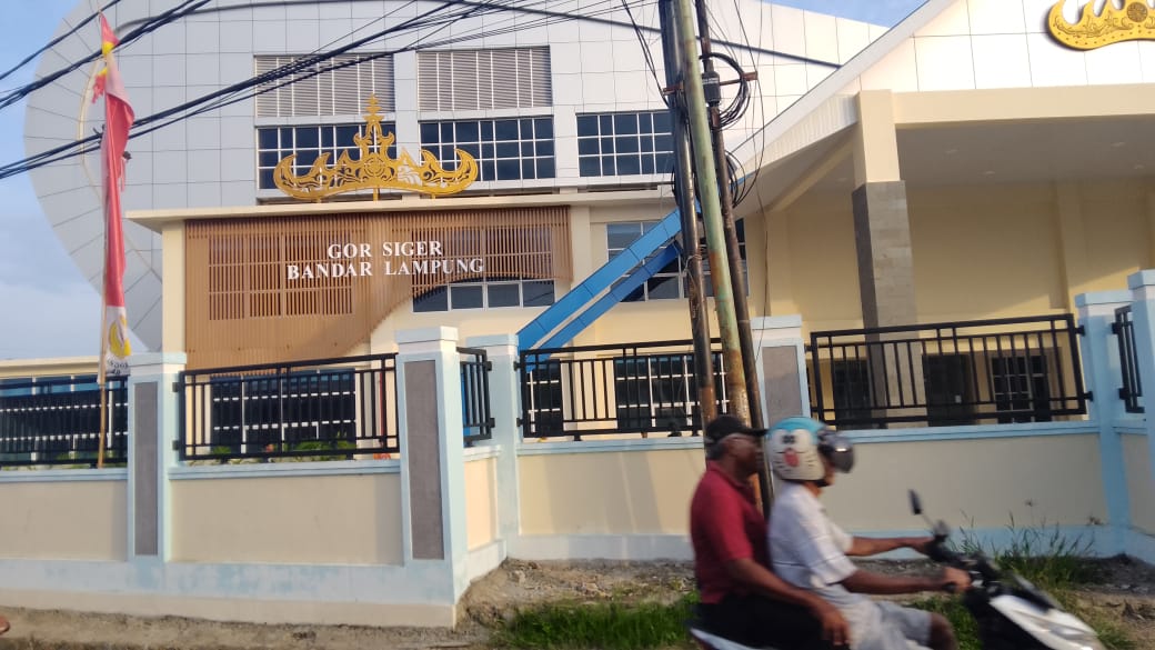 Belum Diserahterimakan, Pengelolaan GOR Siger Way Halim Masih Abu-abu