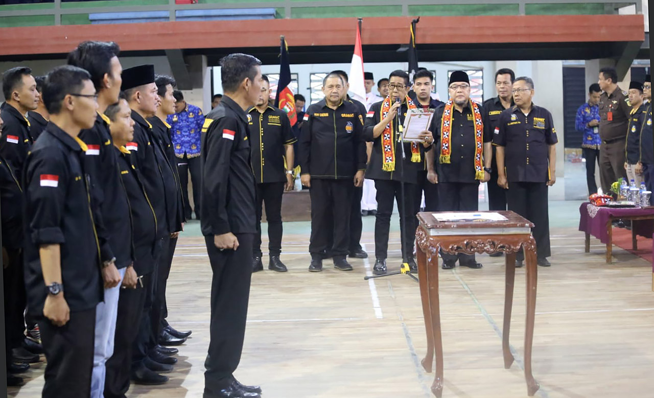 Resmi Dilantik, Ini Pesan untuk Pengurus DPC Granat Lampung Barat 