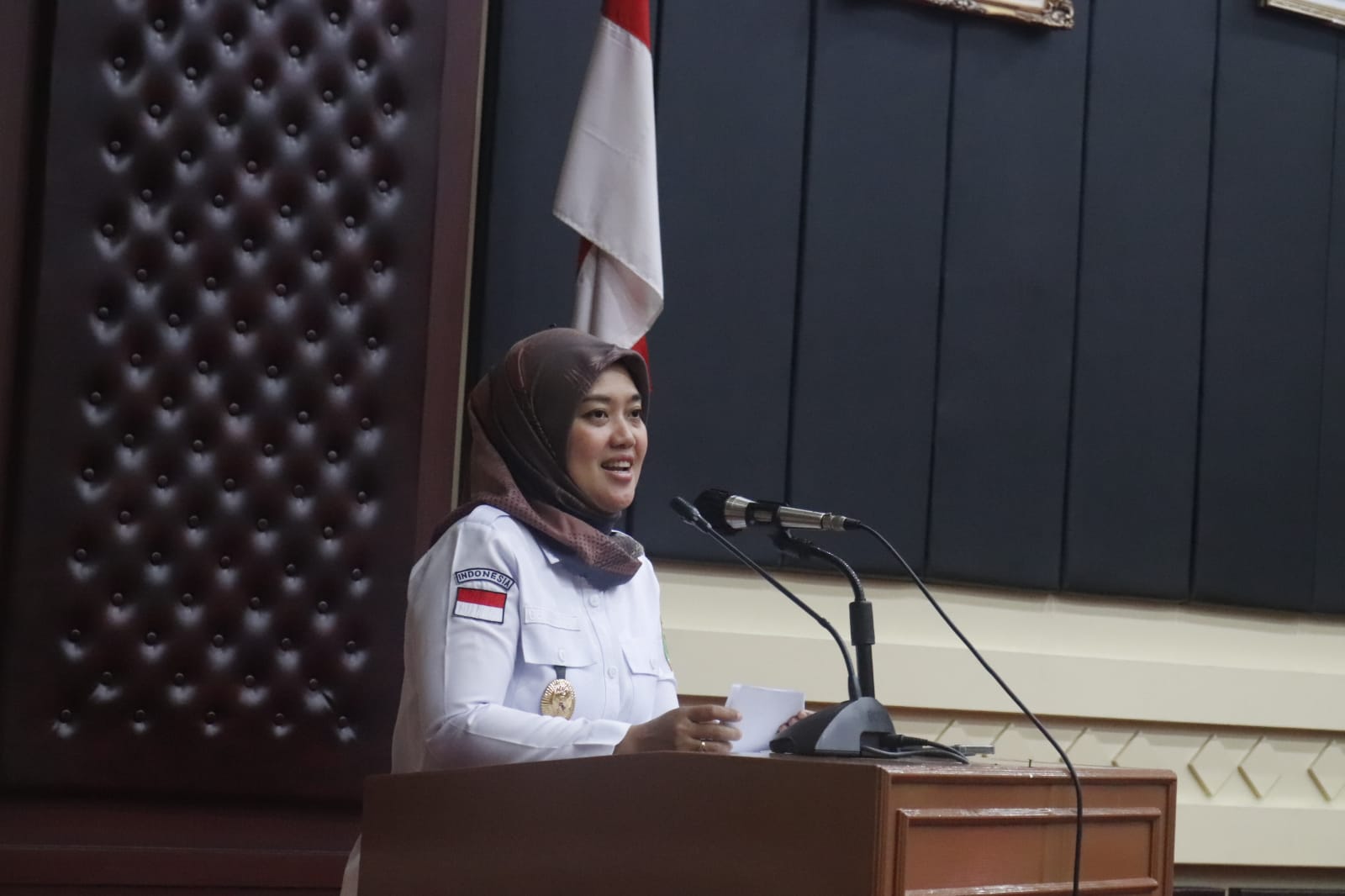 Begini Kata Wagub Nunik Soal Kritik Pada Pembangunan Lampung Yang Viral Di Tiktok