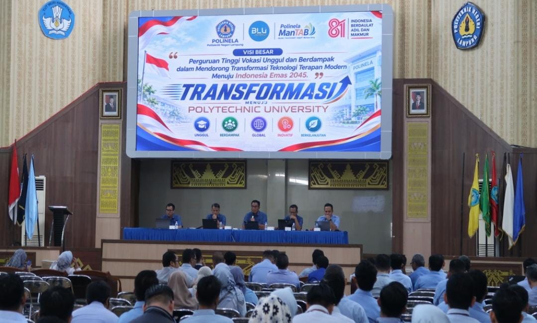 Perkuat Pendidikan Vokasi, Polinela Samakan Persepsi Hadapi Semester Baru