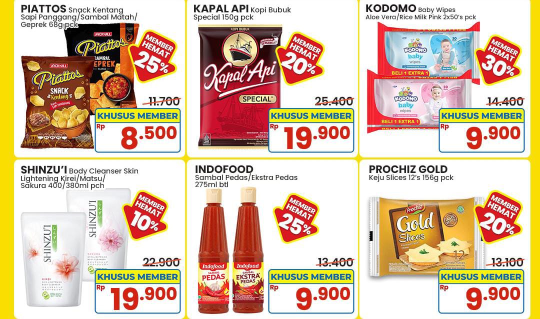 Promo Indomaret Spesial Harga Member, Diskon Senin 15 September 2025 Mulai 15 Persen