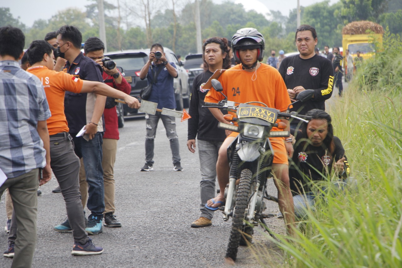 Setelah Tembak Aipda Ahmad Karnain, Kanit Provost di Lampung Tengah Sempat Temui Pengusaha Lapak Singkong
