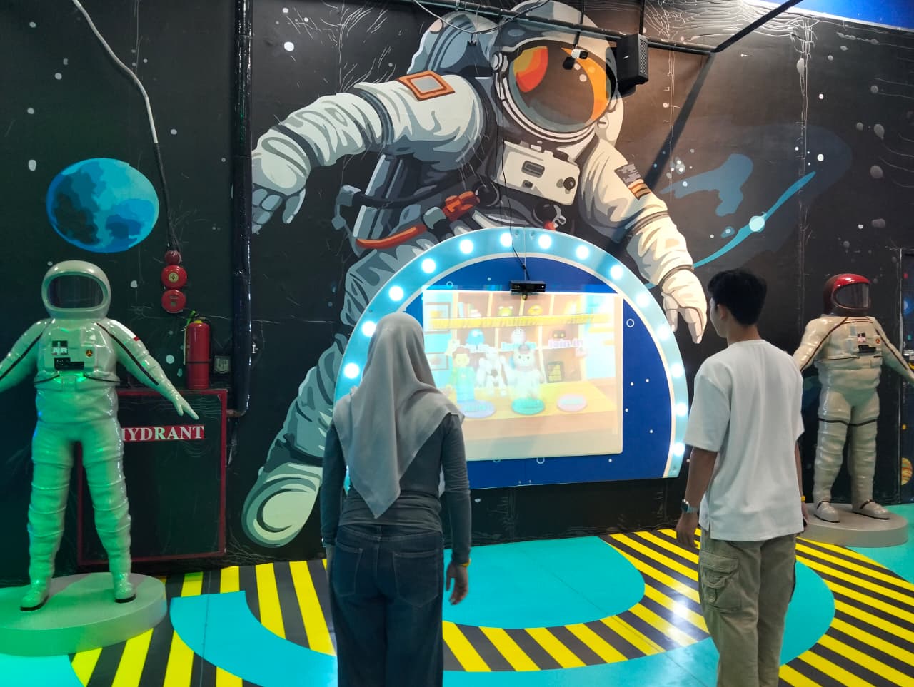 Petualangan Seru Saat Liburan Keluarga di Milkyverse Lampung, Bak Jelajahi Dunia Luar Angkasa