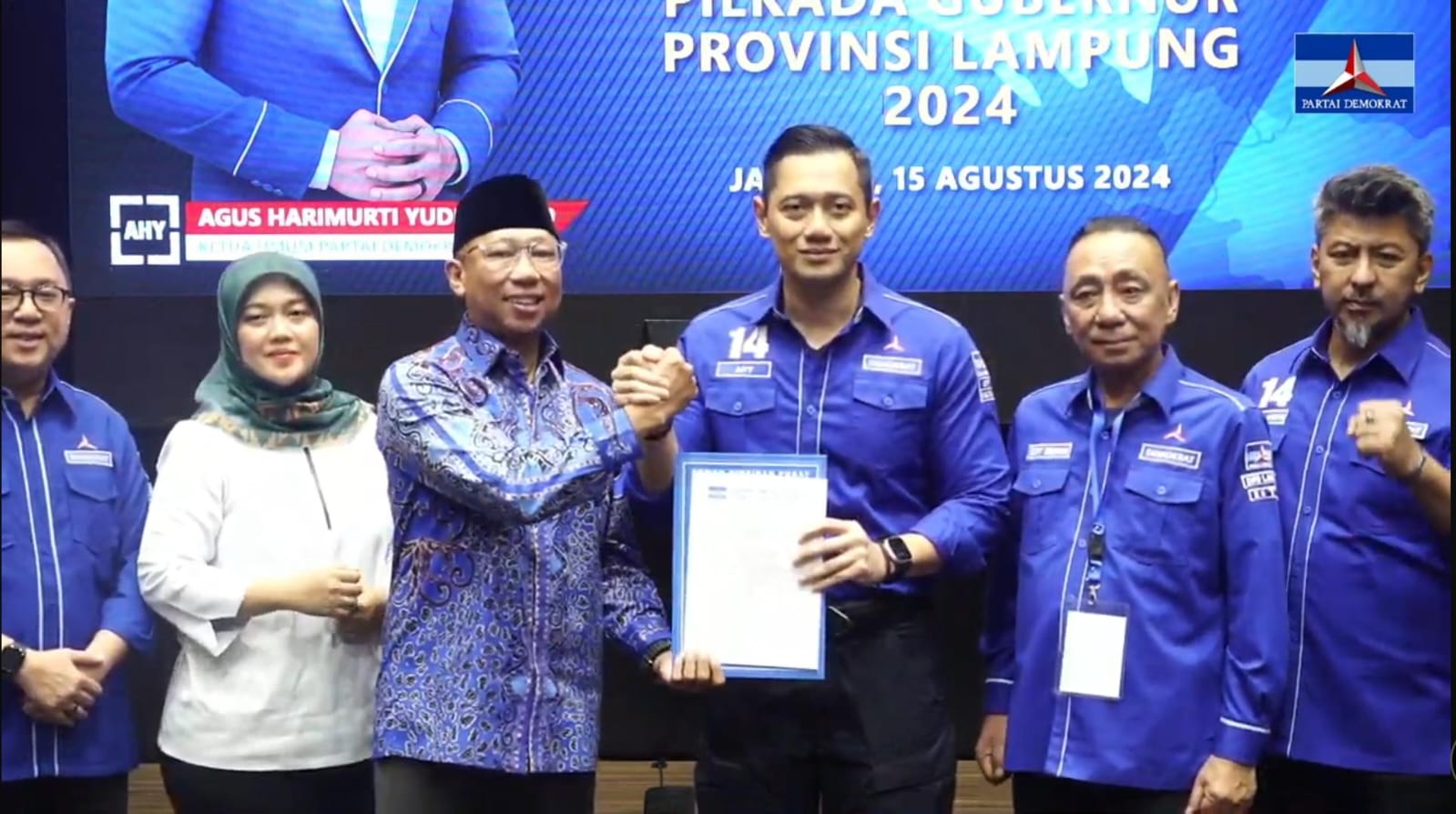 Demokrat Menyingkap Siapa Wagub RMD, Usung RMD-Jihan untuk Pilgub Lampung 2024