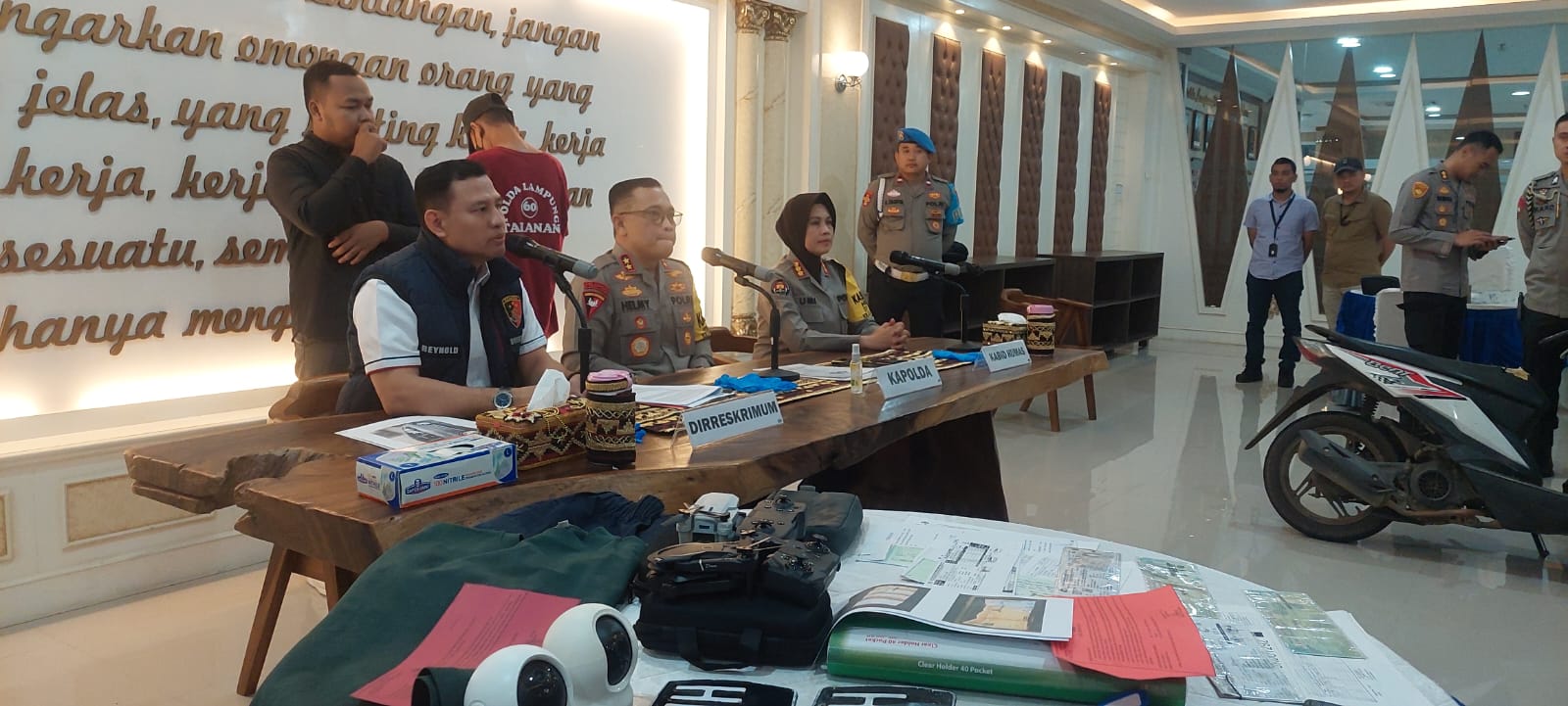 Gerak Cepat, Polda Lampung Ringkus Salah Satu Pelaku Penyebab Penembakan di Depan Mako
