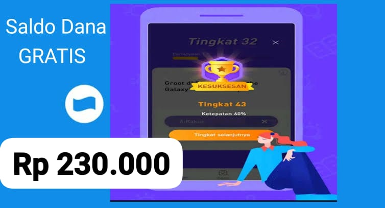 Cepat Dapatkan! Saldo DANA Gratis Rp 230 Ribu Lewat Game Pertempuran Seru