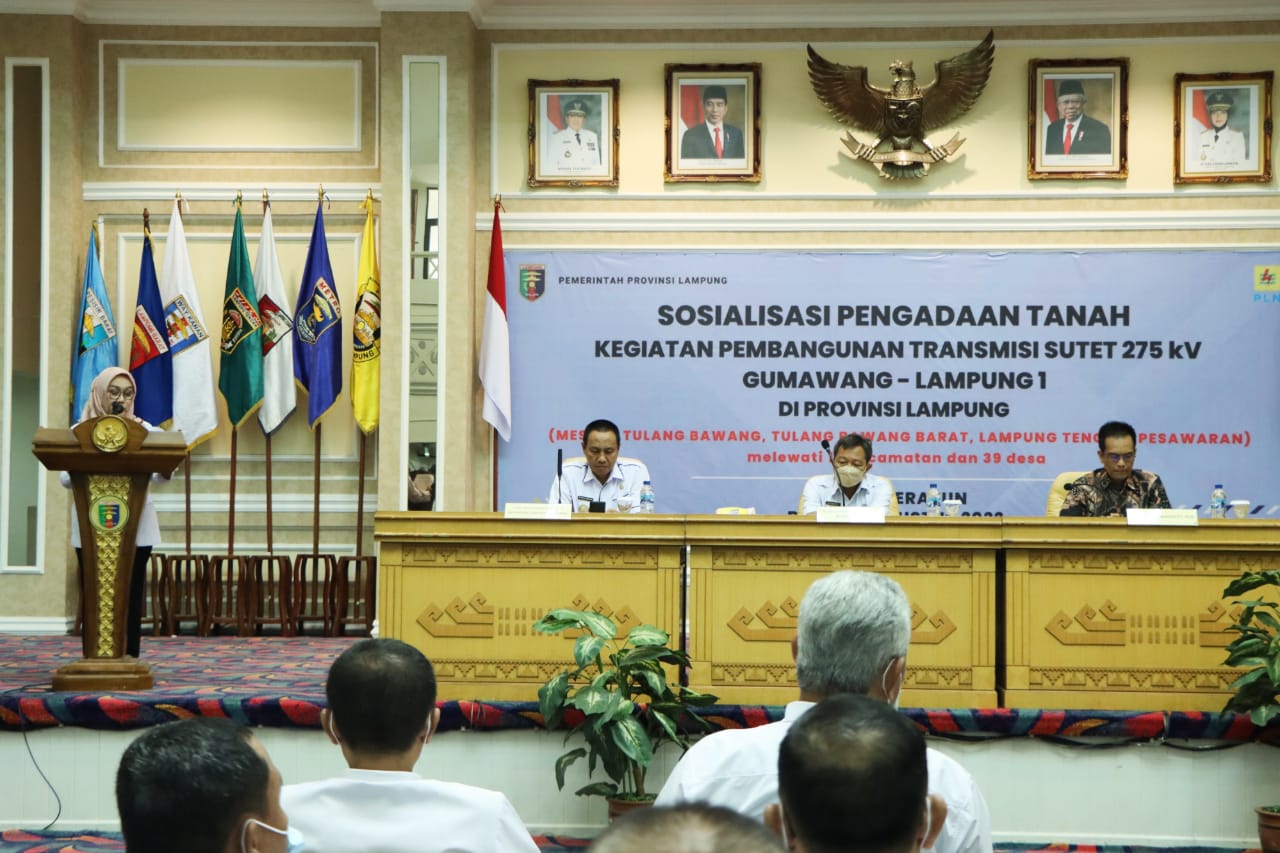 Pembangunan Sutet 275 kV Gumawang - Lampung 1 Tahap Uji Publik