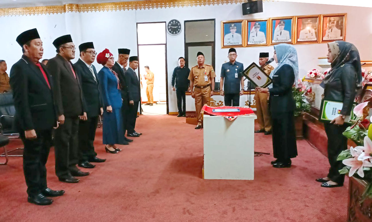 Bupati Tanggamus Lampung Lantik Enam Pejabat Eselon II, Ini Nama-namanya  
