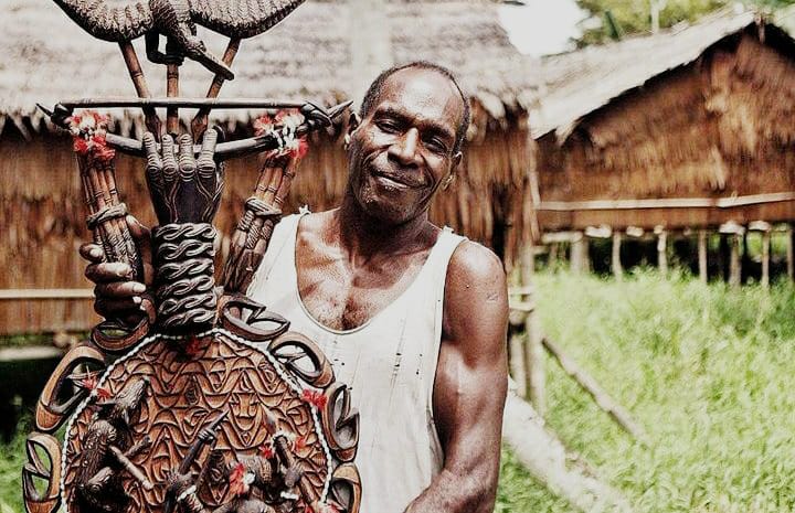 Sangat Terikat dengan Leluhur, Begini Corak dan Motif Ukiran Khas Suku Asmat Papua