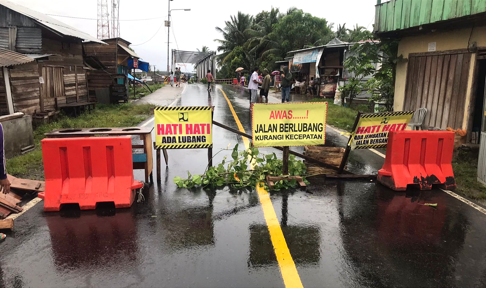 Ofrit Jembatan Way Laay Kembali Ambrol, BPJN Lampung Janji Kebut Perbaikan