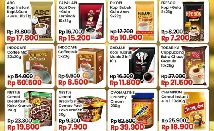 Serbu Promo Indomaret Lampung Spesial Breakfast, Ada Kopi Instan Mulai Rp 7 Ribu, Ini Rinciannya