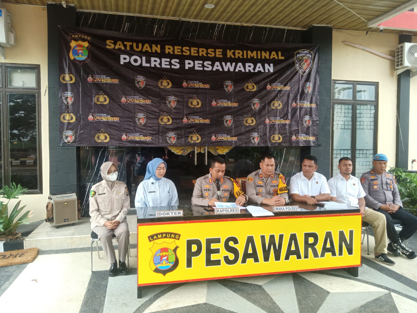 Heboh Tahanan Kasus Narkoba Polres Pesawaran Meninggal, Kapolres Tegaskan karena Sakit