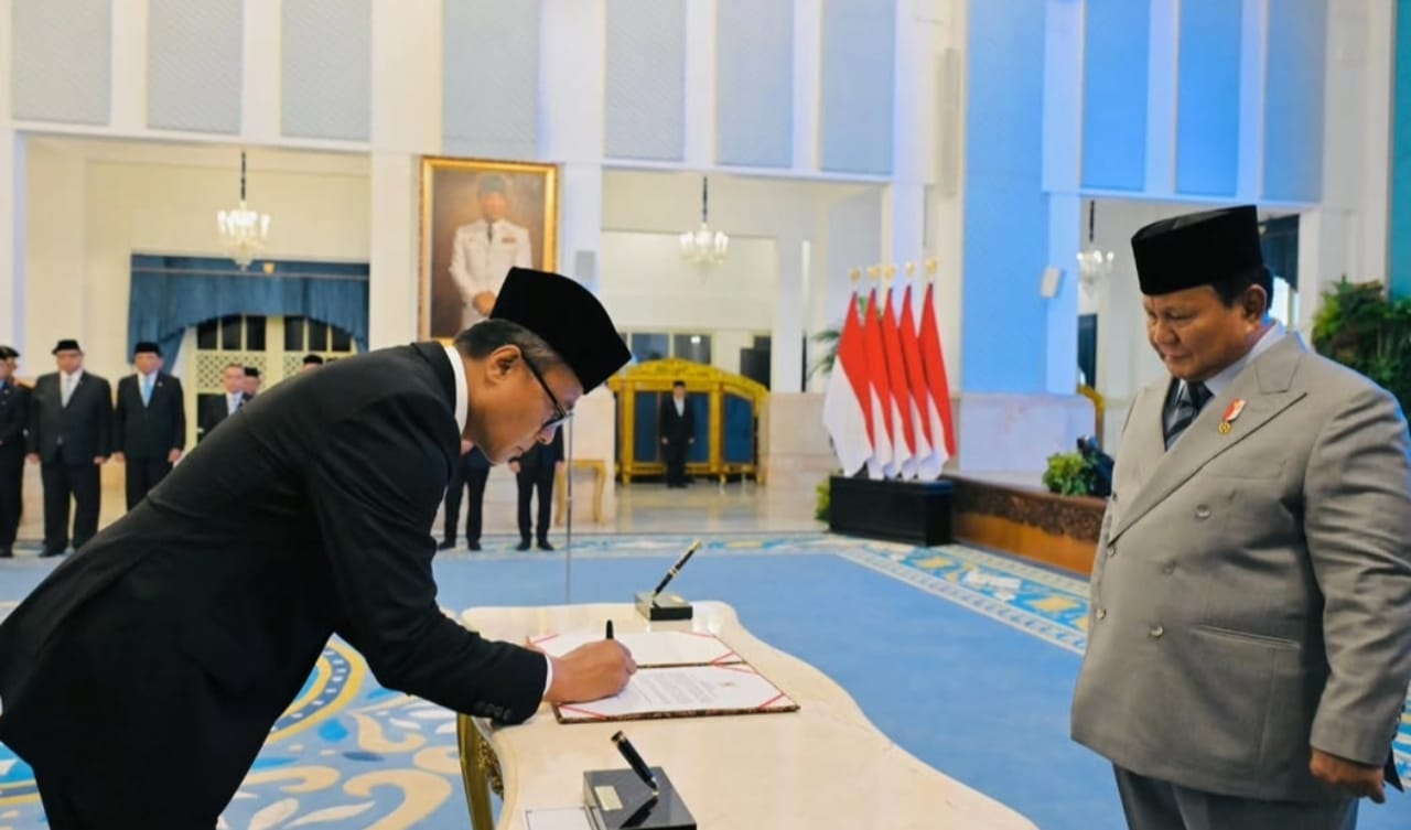 Presiden Prabowo Lantik 25 Pejabat Baru di Istana, Ini Daftar Namanya