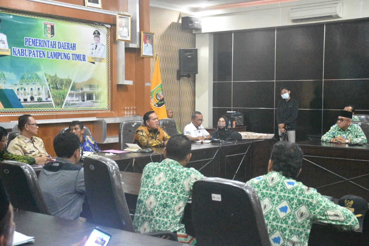 5 Bulan Belum Terima Siltap, Forum Kades Lampung Timur Datangi Kantor Bupati