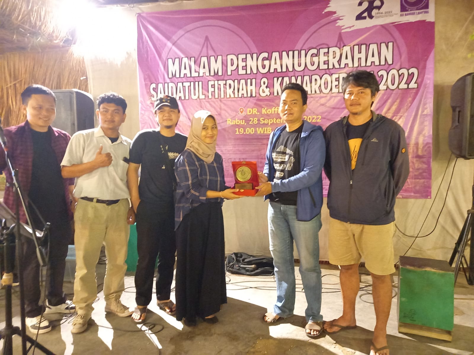 Karya Konsentris Sabet Penghargaan Kamaroedin dan Saidatul Fitria AJI 2022