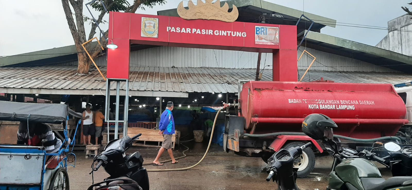 Hendak Dikunjungi Jokowi, Pasar Pasir Gintung Seketika 'Berubah Wajah'