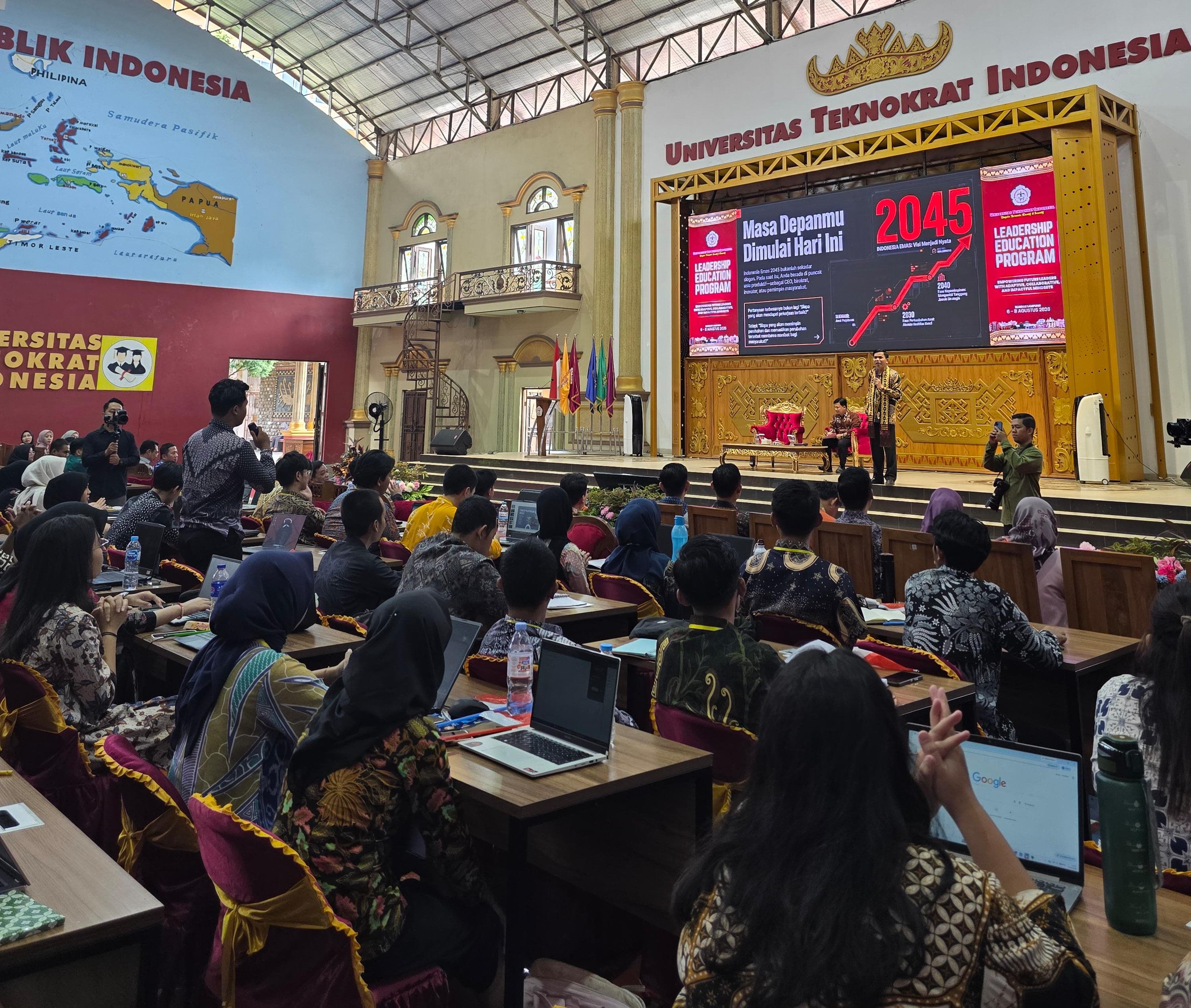 Hari Kedua Leadership Education Program, Teknokrat Mantapkan Kapasitas Mahasiswa 