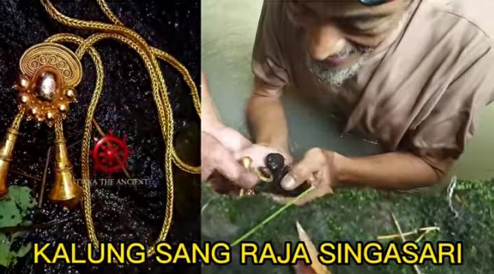 Geger Penemuan Kalung Emas Milik Raja Singasari, Begini Penampakannya