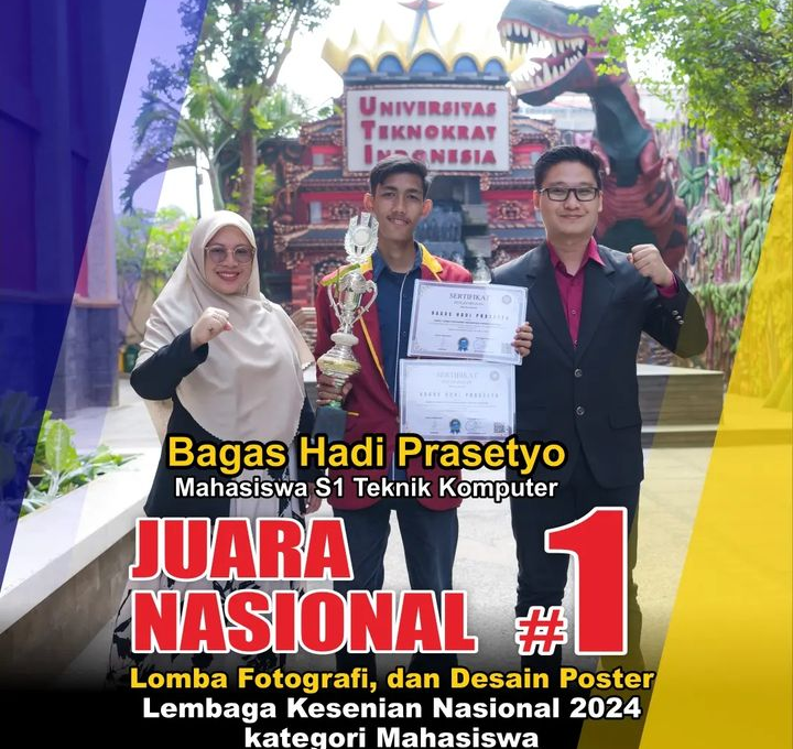 Mahasiswa Teknokrat Raih Juara Nasional Pada Lomba Poster dan Fotografi