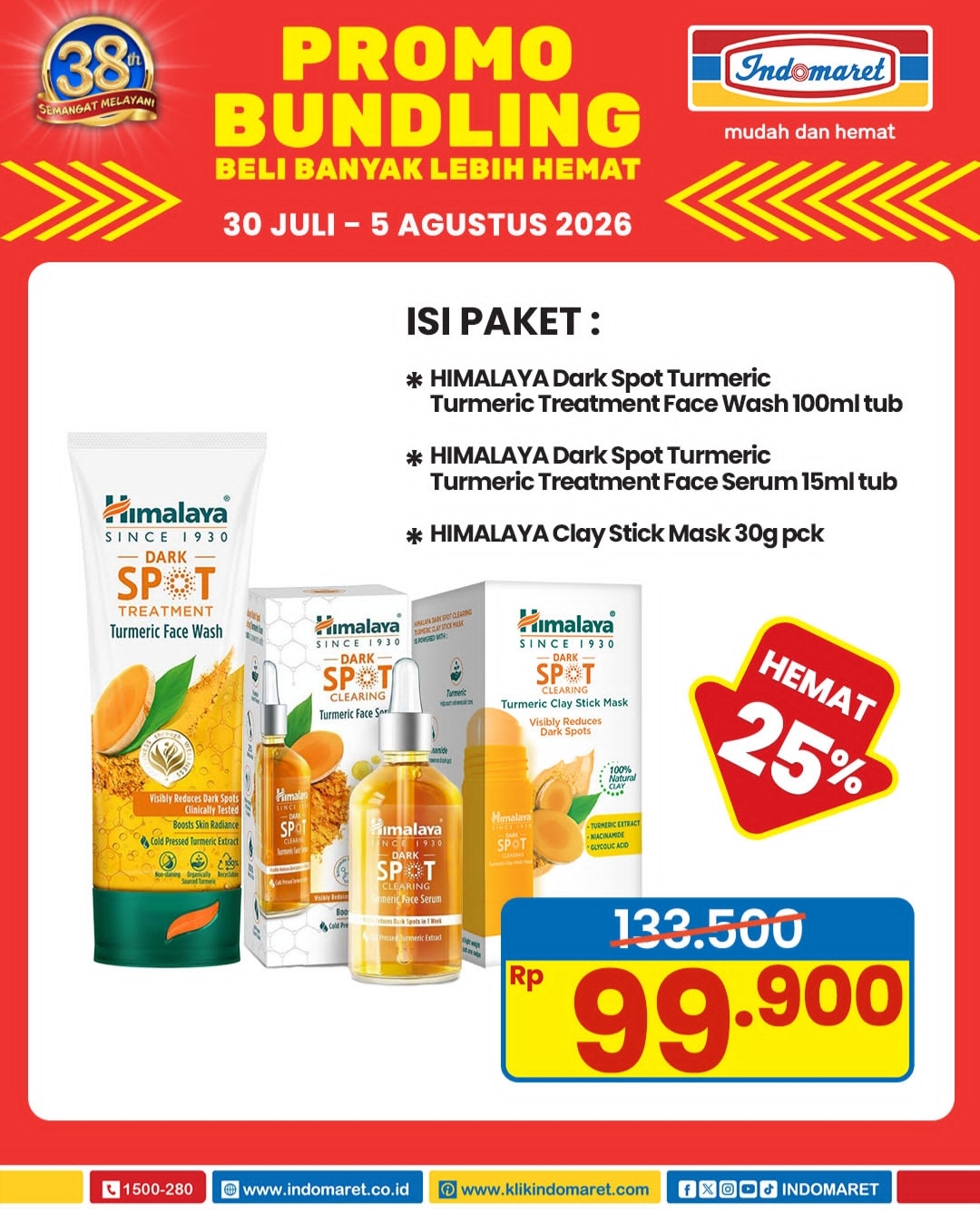 Yuk, Manfaatkan Promo Bundling Skincare Himalaya di Indomaret