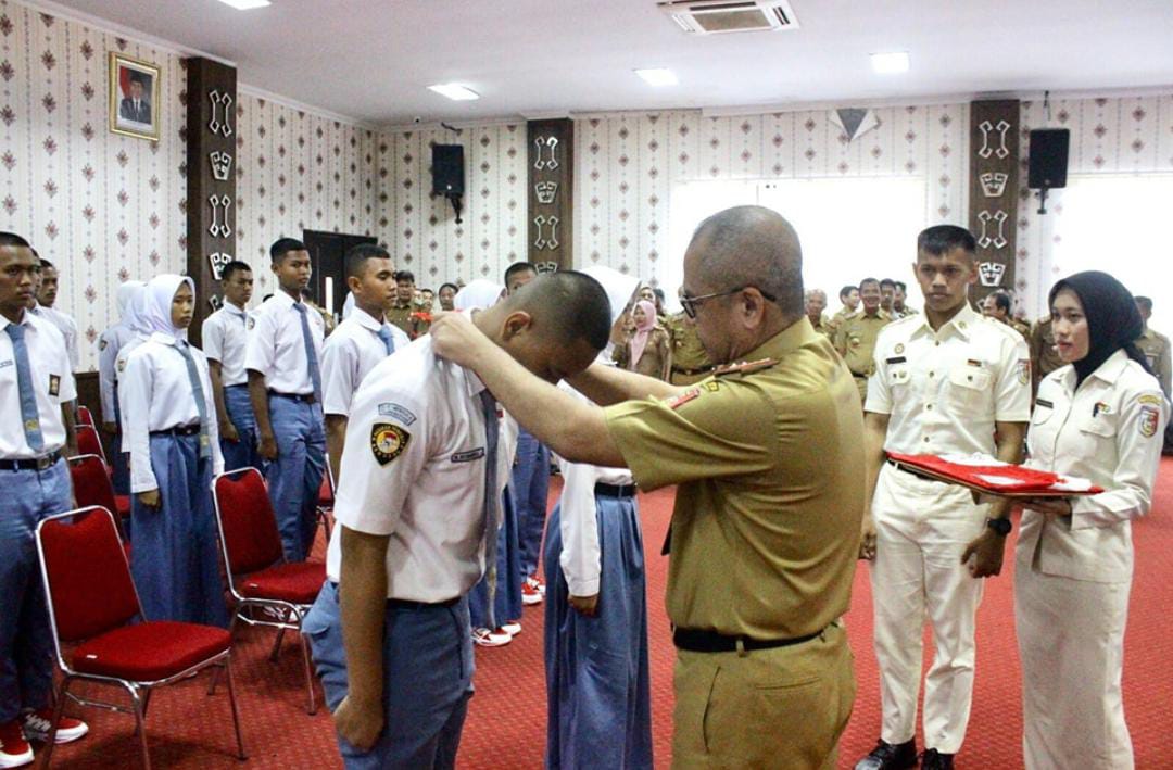 33 Orang Calon Paskibraka Tulang Bawang Terpilih, Begini Pesan Pj Bupati