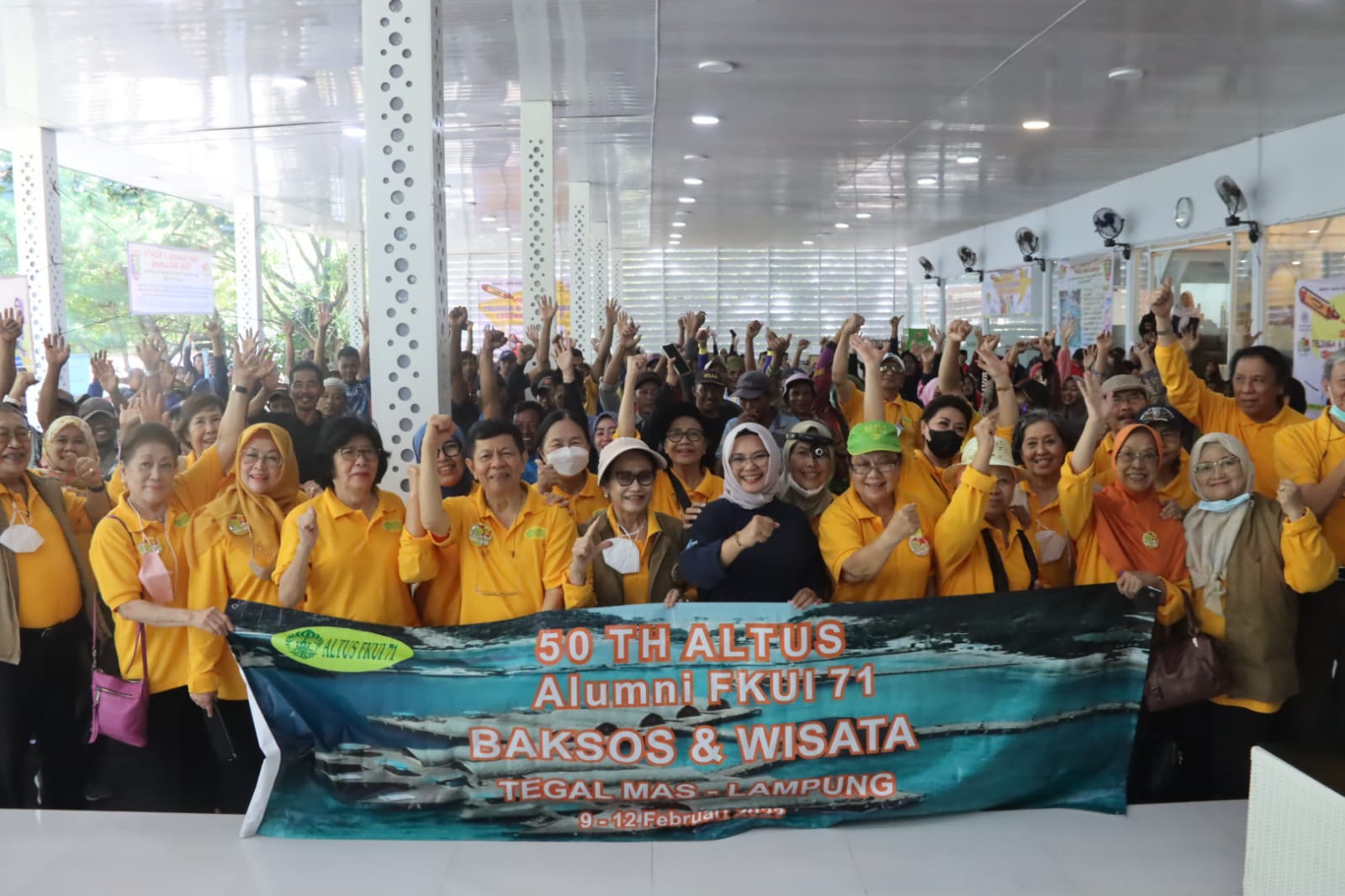 DKP Provinsi Lampung Bersama Alumni Fakultas Kedokteran UI Gelar Bakti Sosial Pelayanan Kesehatan