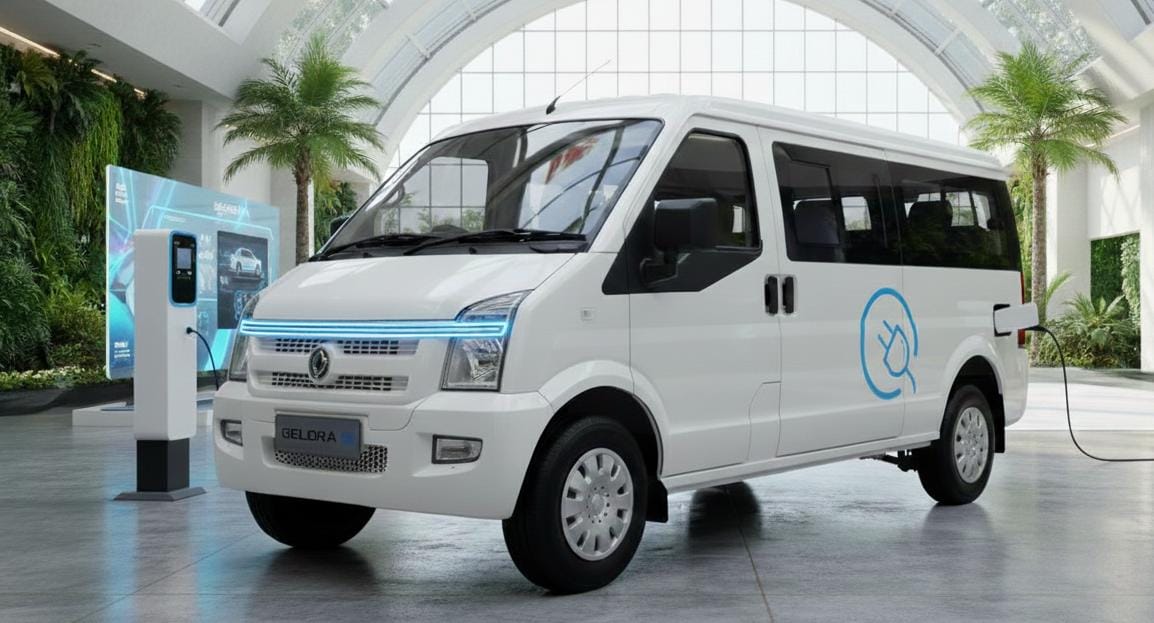 DFSK Gelora Electric, Mobil Listrik Komersial untuk Operasional Logistik dan Transportasi