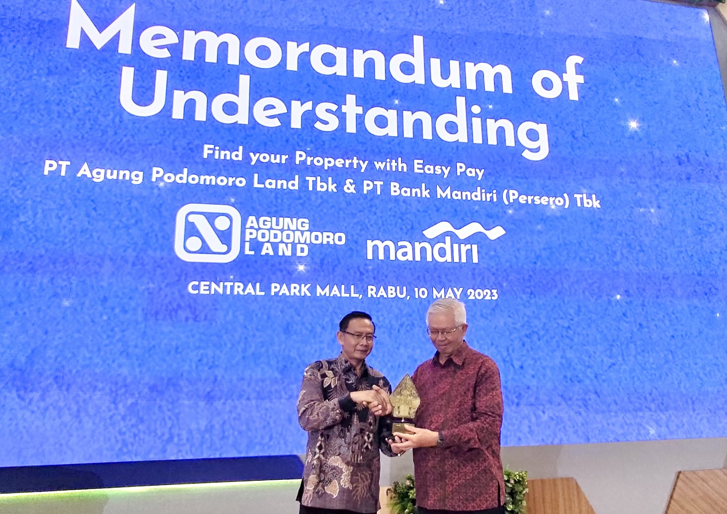 Bank Mandiri Kolaborasi dengan Agung Podomoro Land Gelar Find Your Property with Easy Pay 2023