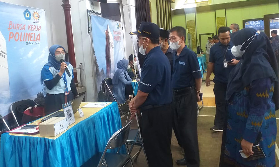 Politeknik Negeri Lampung Gelar Job Fair 2022
