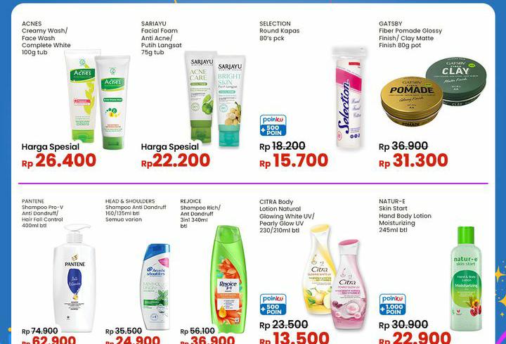 Promo Indomaret Spesial Kebutuhan Pribadi, Ada Diskon Hemat Perawatan Tubuh Glowing Mulai Rp 13 Ribu 