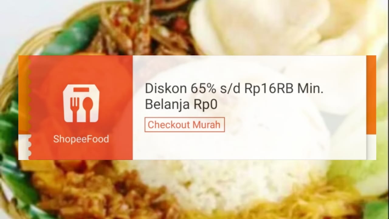 Promo Sarapan Hemat di Awal Bulan Dengan ShopeeFood, Klaim Voucher Diskon 65 Persen