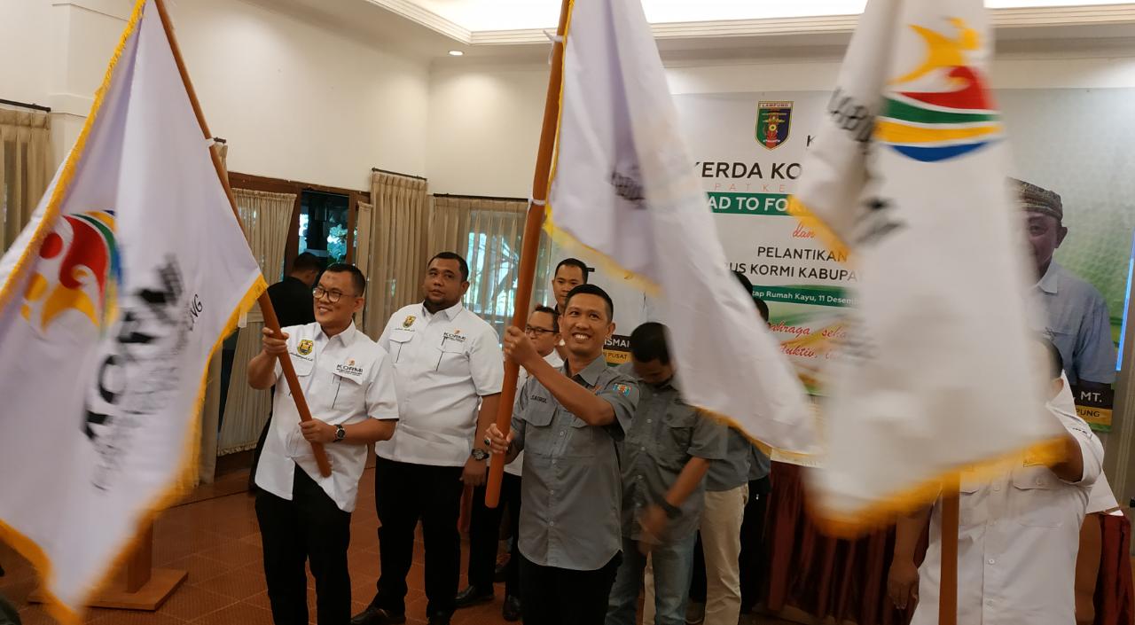 Bang Aca Resmi Jabat Ketua Kormi Bandar Lampung