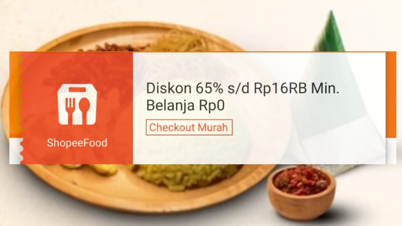 Spesial Akhir Bulan! Dapatkan Diskon 65 Persen Untuk Sarapan Hemat Dengan Promo ShopeeFood Hari Ini