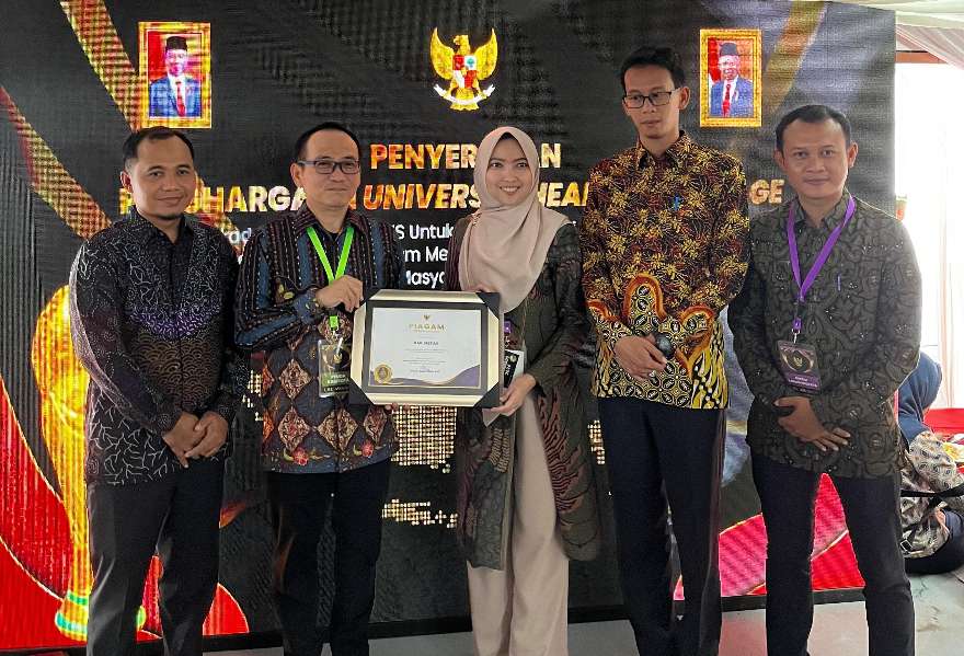 Top! Pemkab Mesuji Raih Penghargaan UHC Award 2024