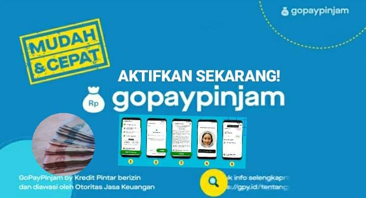 Sat Set Langsung Cair, Simak Cara Mudah Ajukan Pinjaman Dana Tunai Rp 5 Juta Dengan GoPay Pinjam